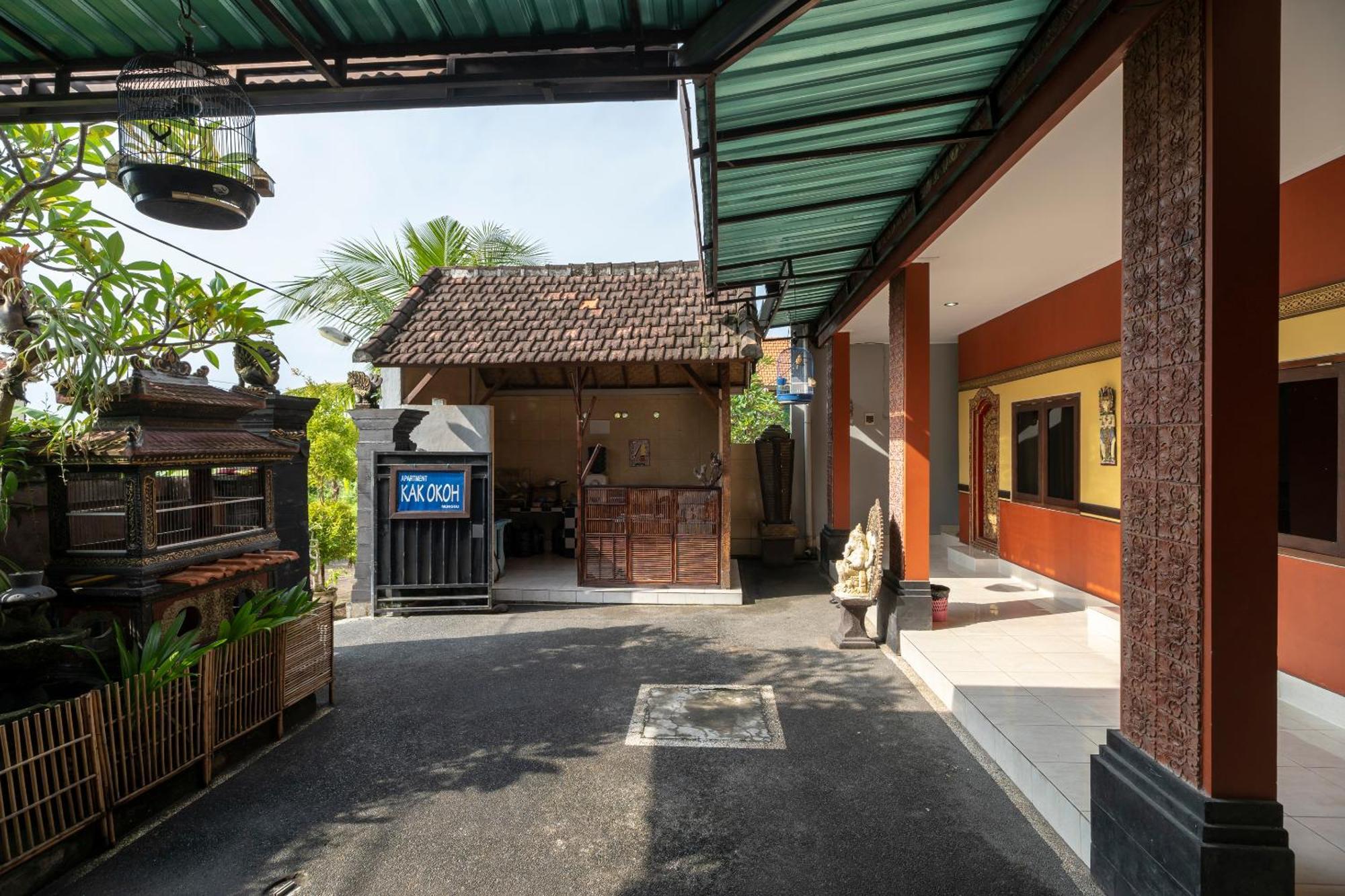 OYO 636 Apartmen Kak Okoh Otel Canggu Dış mekan fotoğraf